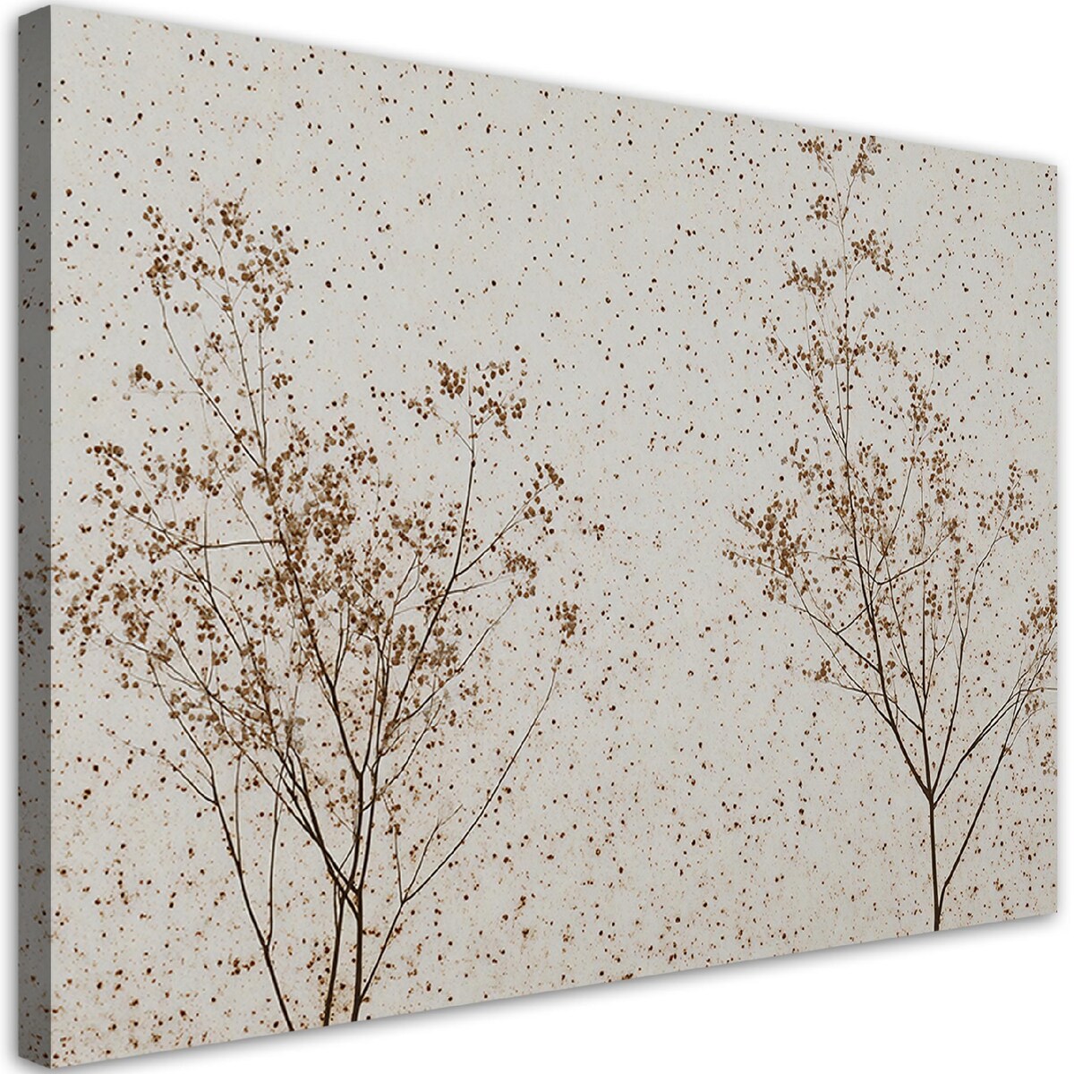 Obraz nowoczesny Rośłiny Kwiaty Beżowy do salonu sypialni jadalni kuchni 120x80