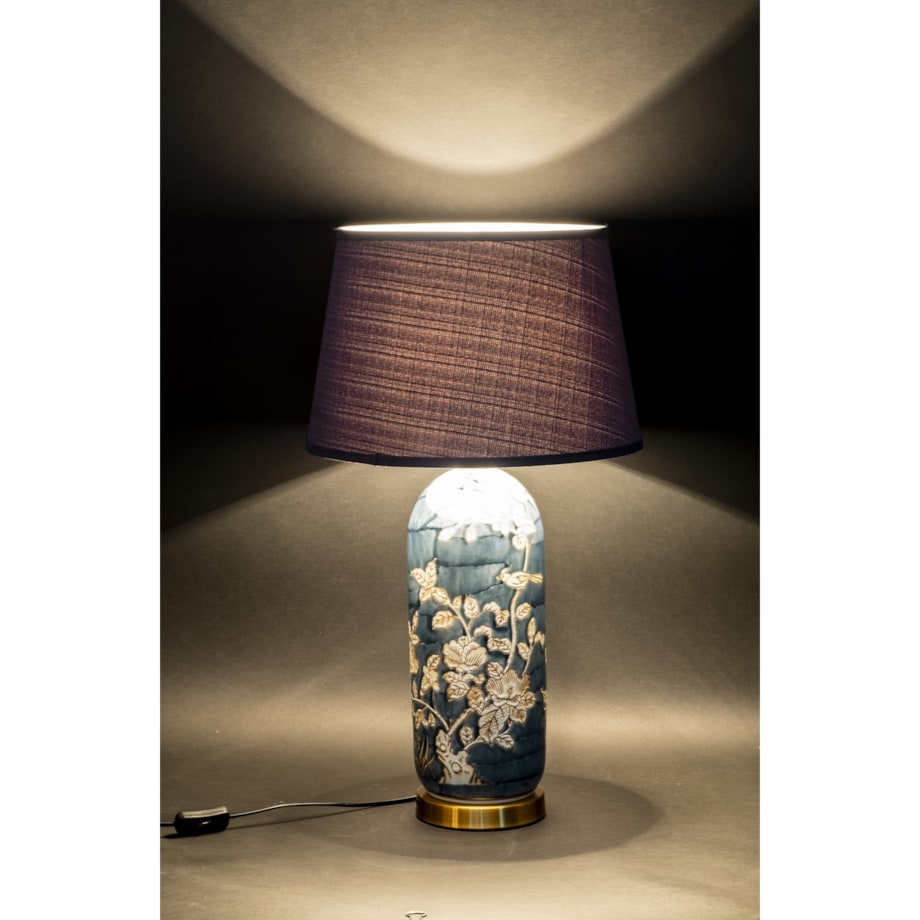 Lampa stołowa ceramiczna Ø 38x69 cm CLIMBER