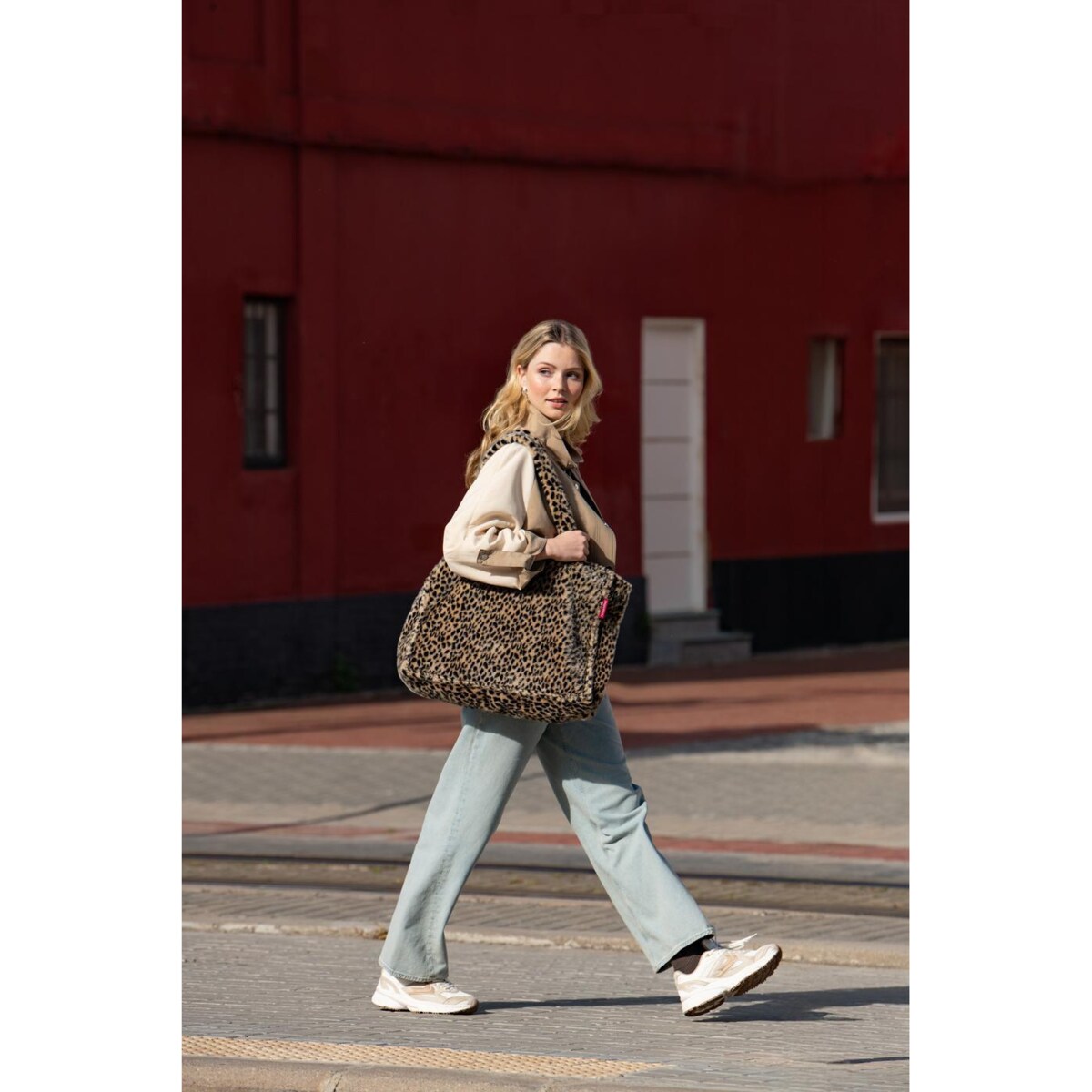 Torba SOFTSHOPPER, leo fake fur