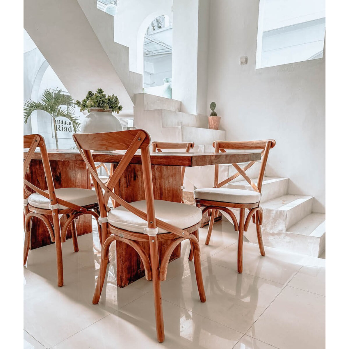 TEAKOWE KRZESŁO TIKA