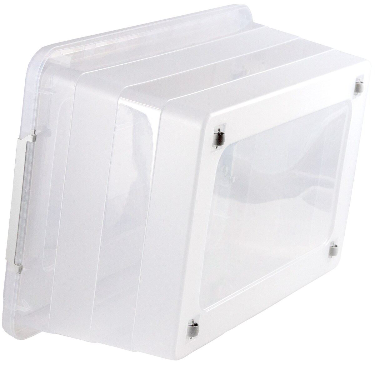 Pojemnik Plastikowy Pudełko Plastikowe Z Pokrywką Na Kółkach Pudło Box 40L