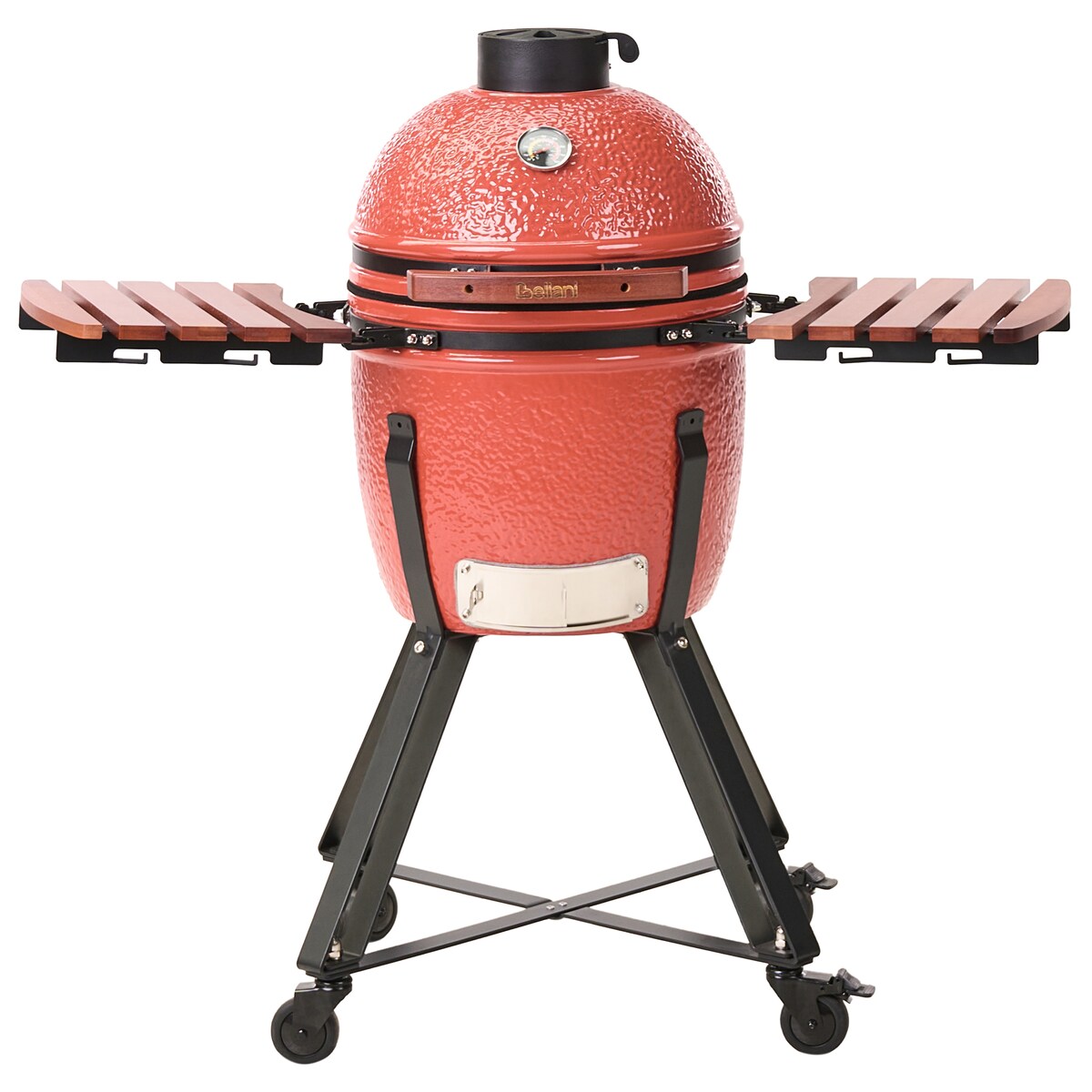 Grill węglowy KAMADO Ceramika Czerwony