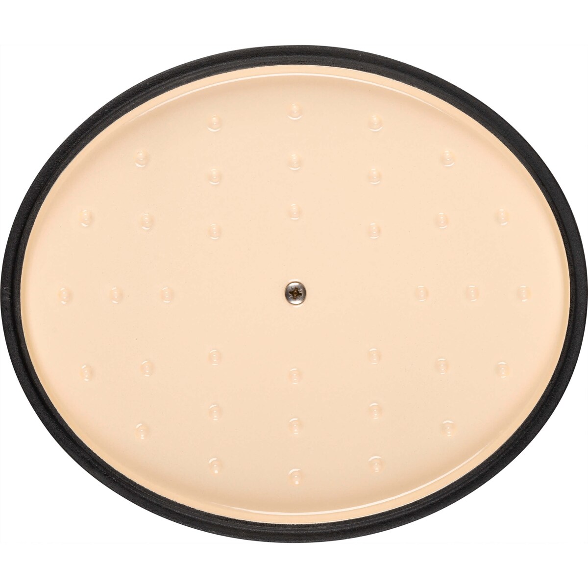 Garnek żeliwny owalny Ballarini Bellamonte - 5.5 ltr, Kość słoniowa