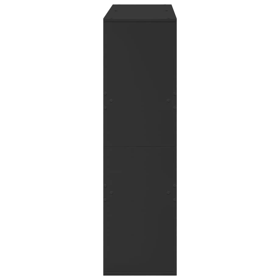 vidaXL Regał na książki/przegroda, czarny, 100x33x115 cm