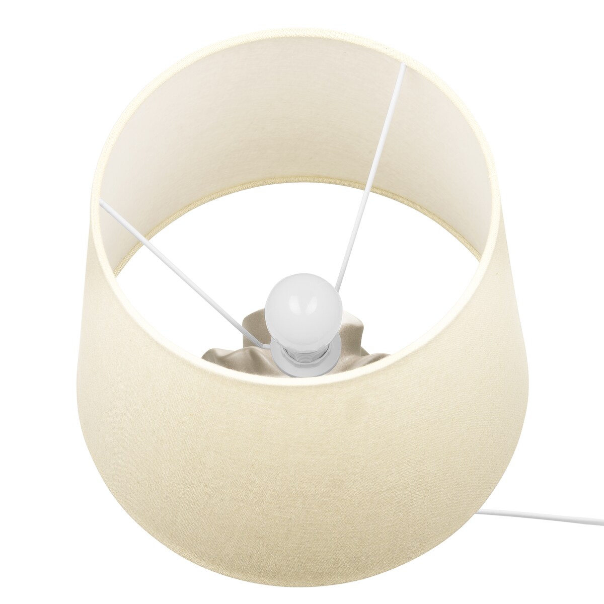 Lampa stołowa ALLIKA Ceramika Złoty