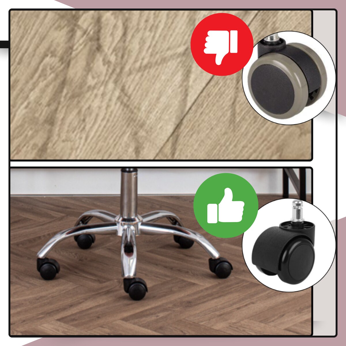 Krzesło biurowe fotel obrotowy welurowy regulowany różowy