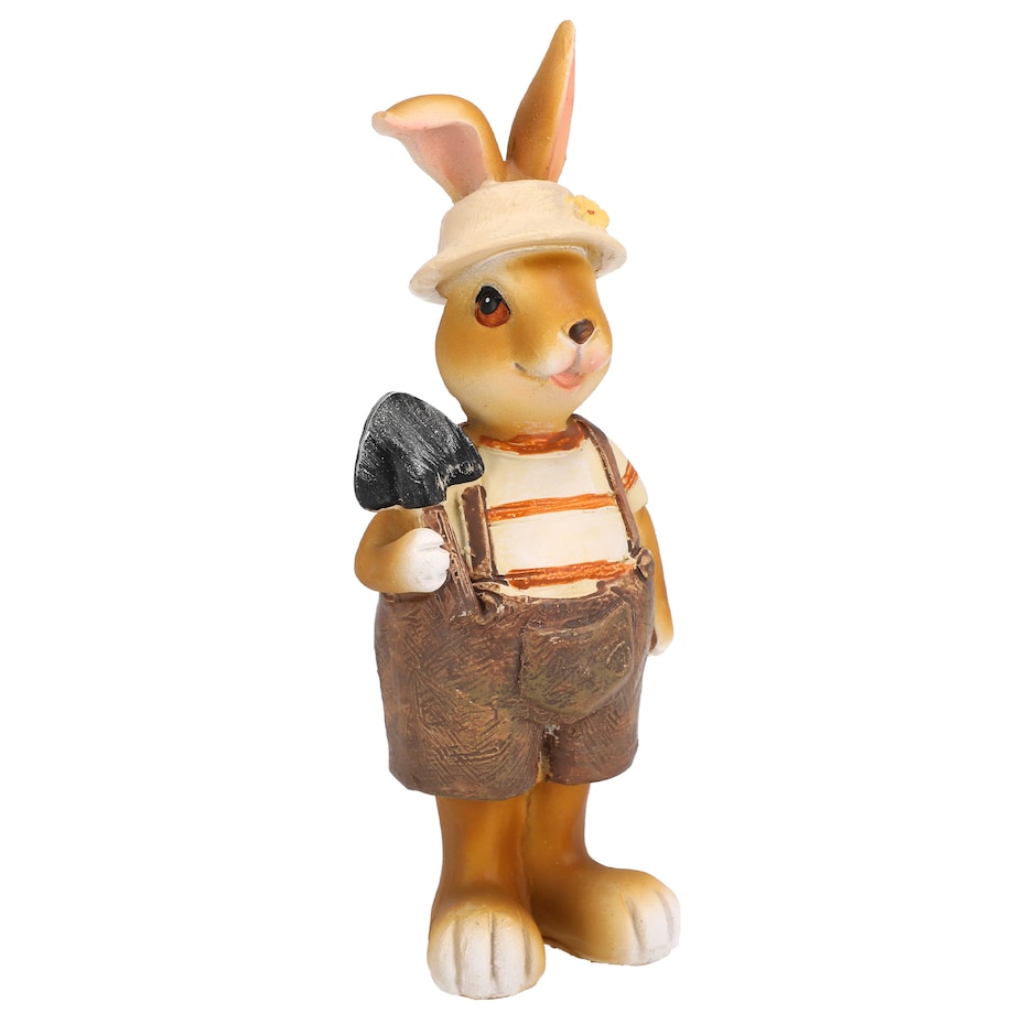 Zając ceramiczny wielkanocny figurka na Wielkanoc