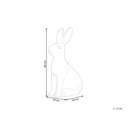 Figurka królik biała RUCA