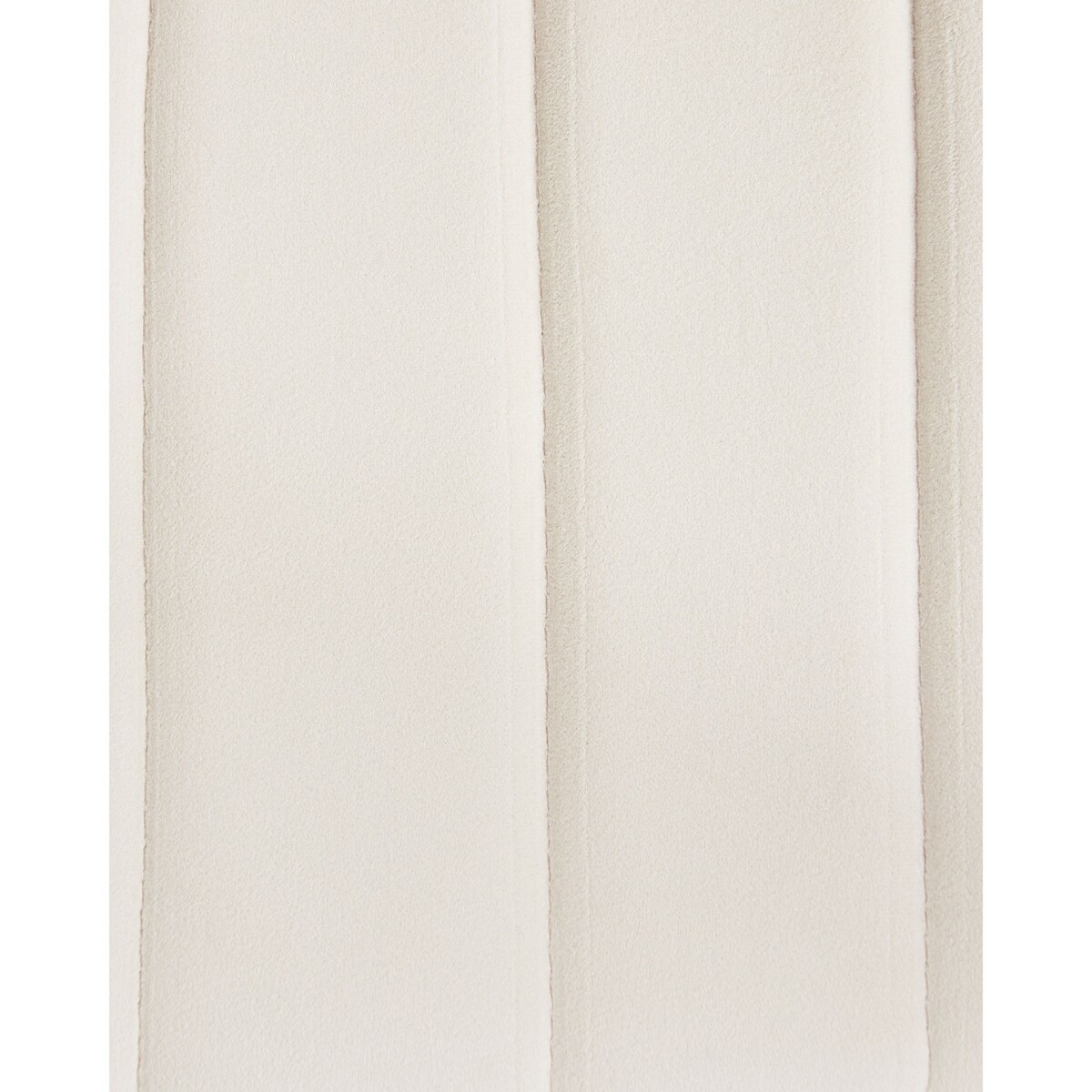 Zestaw 2 krzeseł do jadalni DUBROVNIK Welur Jasnobeżowy