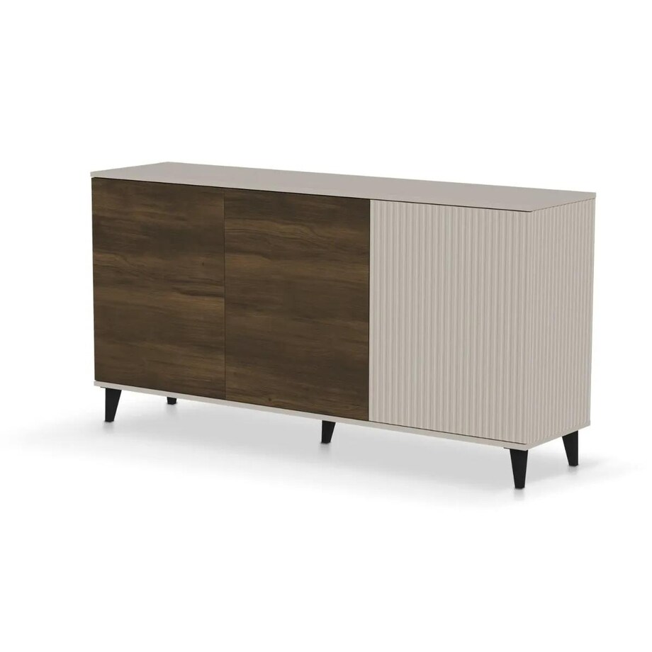 Komoda RANDOM 2 KM-1 160cm orzech/kaszmirowa