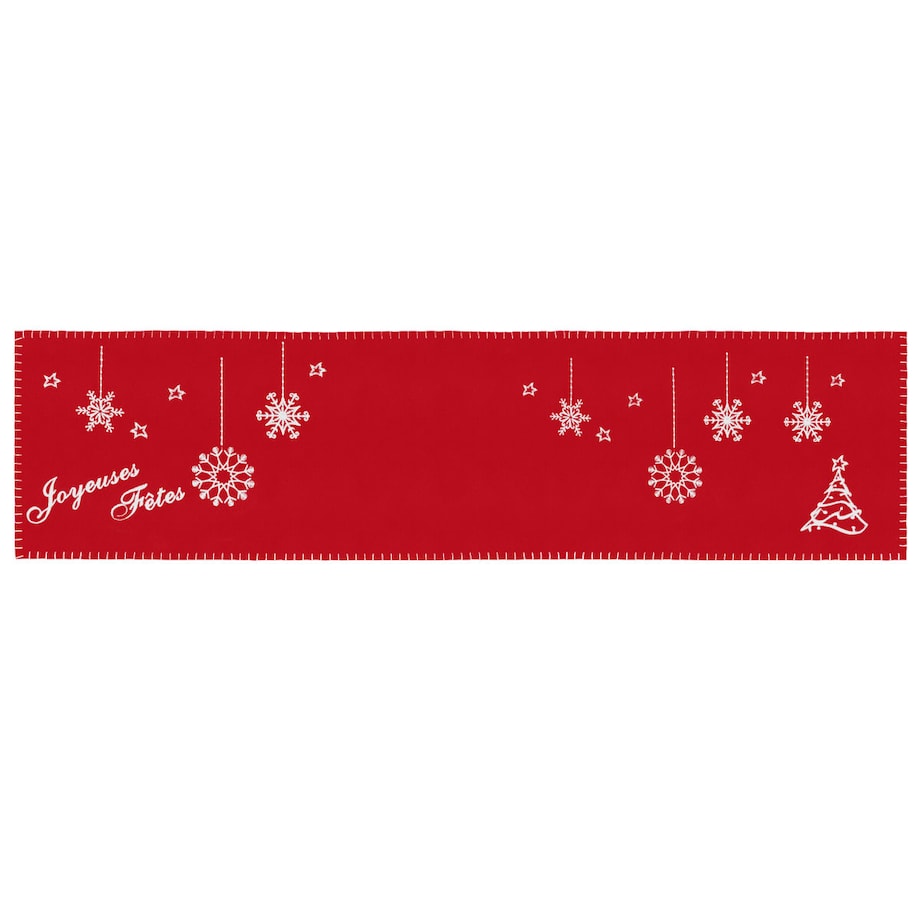 Filcowy bieżnik na stół, 30 x 120 cm