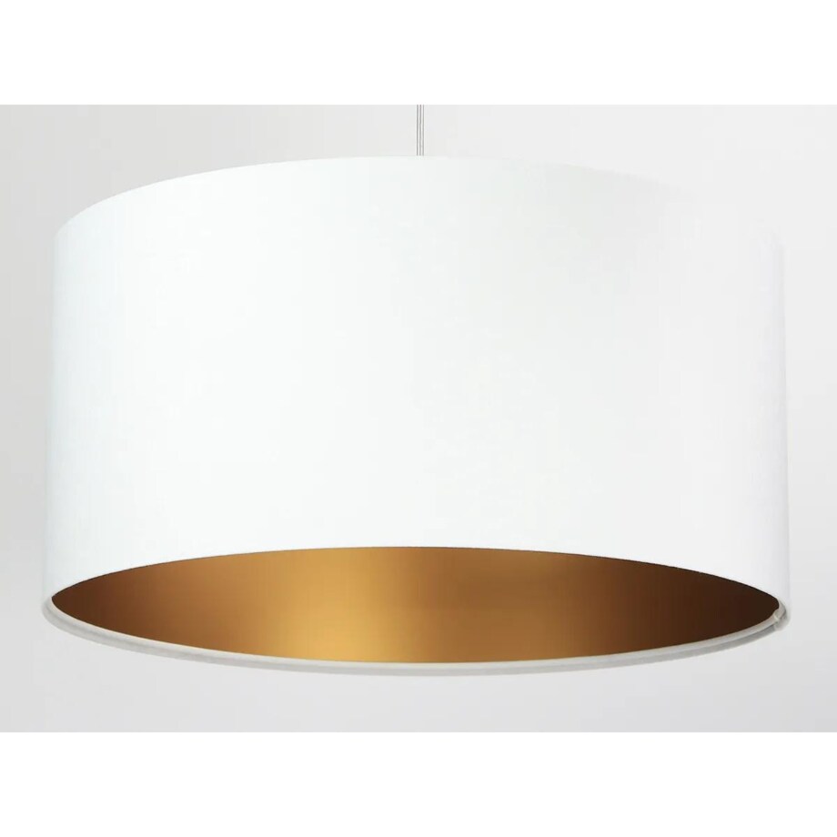 Lampa wisząca HOME 50 biała/złota