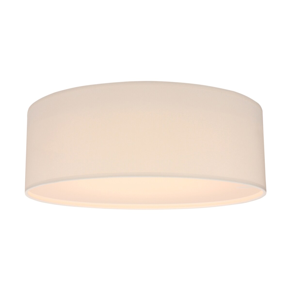 Lampa Sufitowa BRITOP Lighting 1xLED 18W Klasyczna Biała Tkanina, Polski Producent, 1 szt.