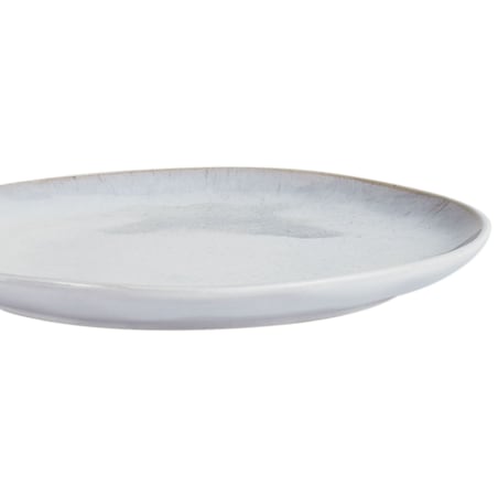 Zestaw 8 małych talerzy SESAME Kamionka Jasnoszary