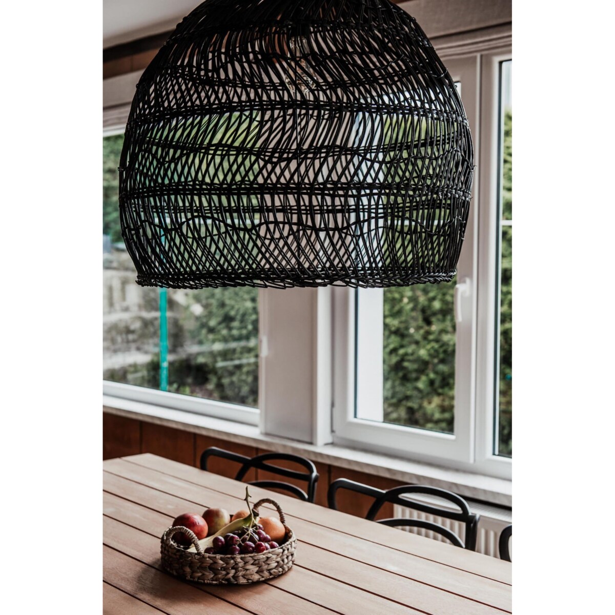 Lampa wisząca Cezar XL czarna Monnarita