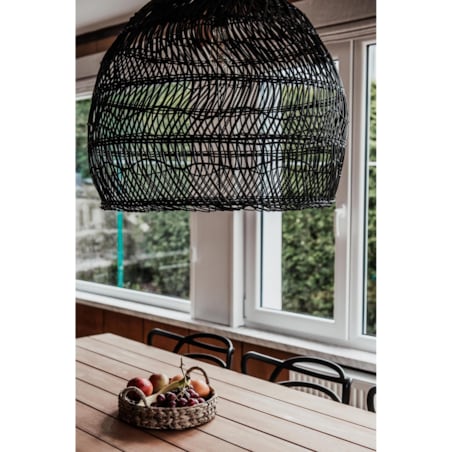 Lampa wisząca Cezar XL czarna Monnarita