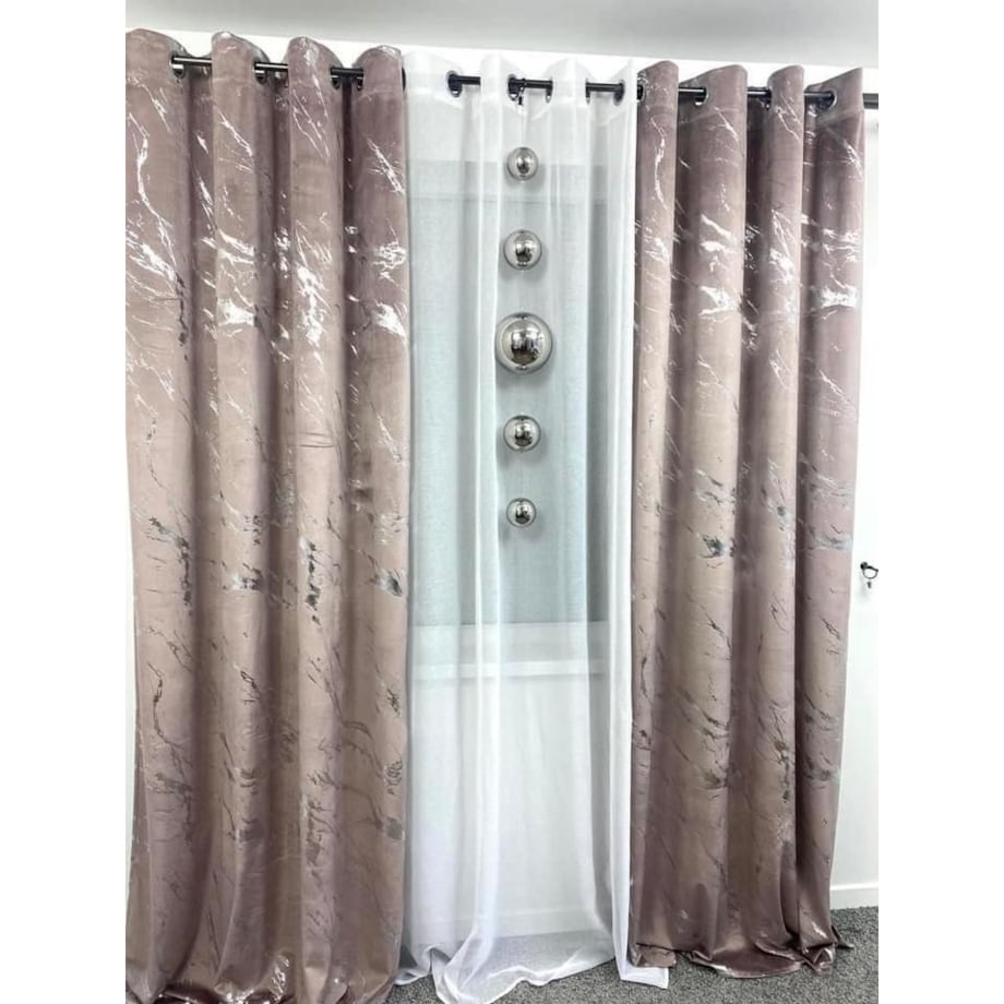 zasłona welurowa marmur2 140x250 cm