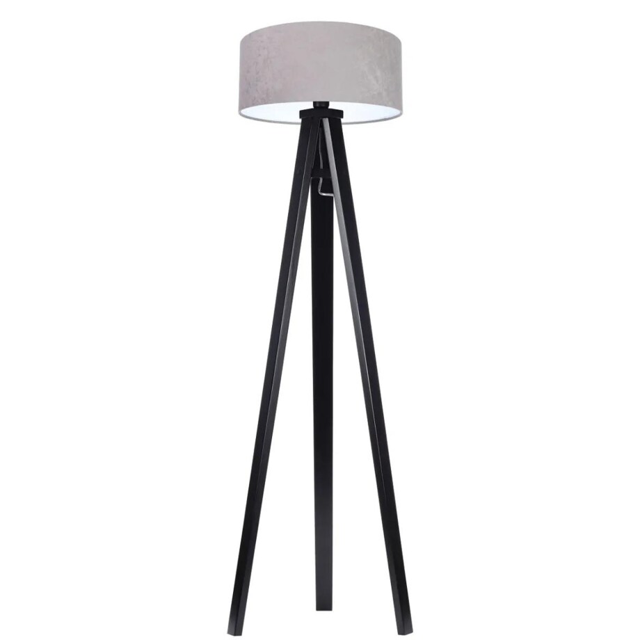 Lampa stojąca HOME 40 szara/biała/czarna