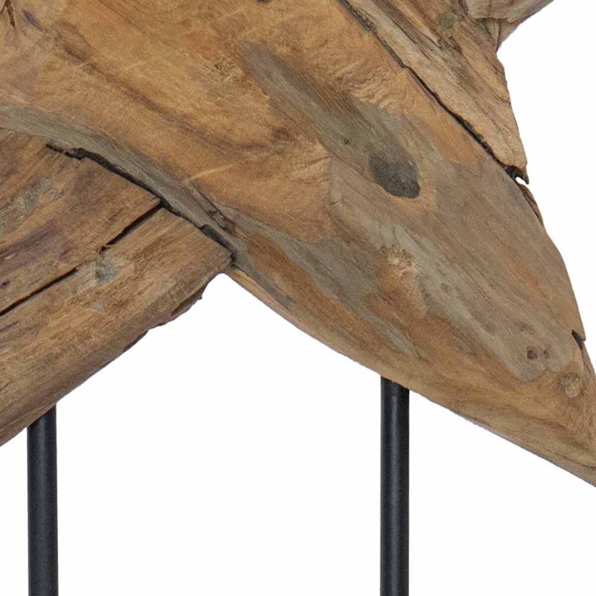 vidaXL Gwiazda Bożonarodzeniowa Brązowy 45 x 5 x 60 cm