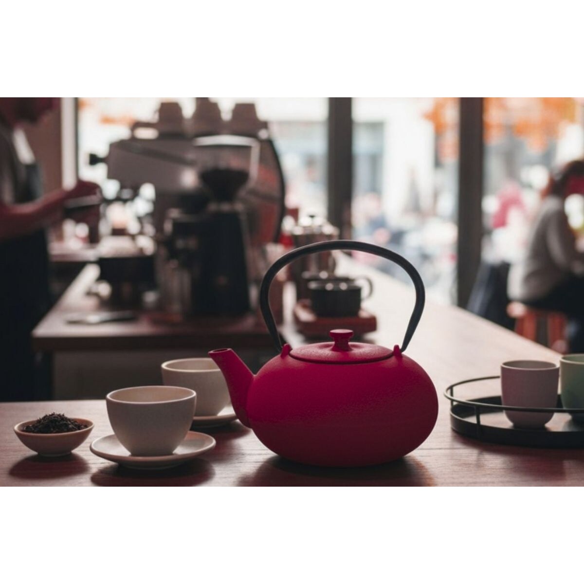 Czajnik żeliwny z zaparzaczem NOMI, 800 ml