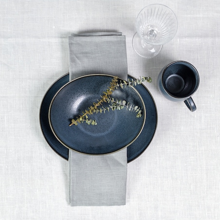 Talerz głęboki Della, 22,5 x 19 x 4,8-6 cm