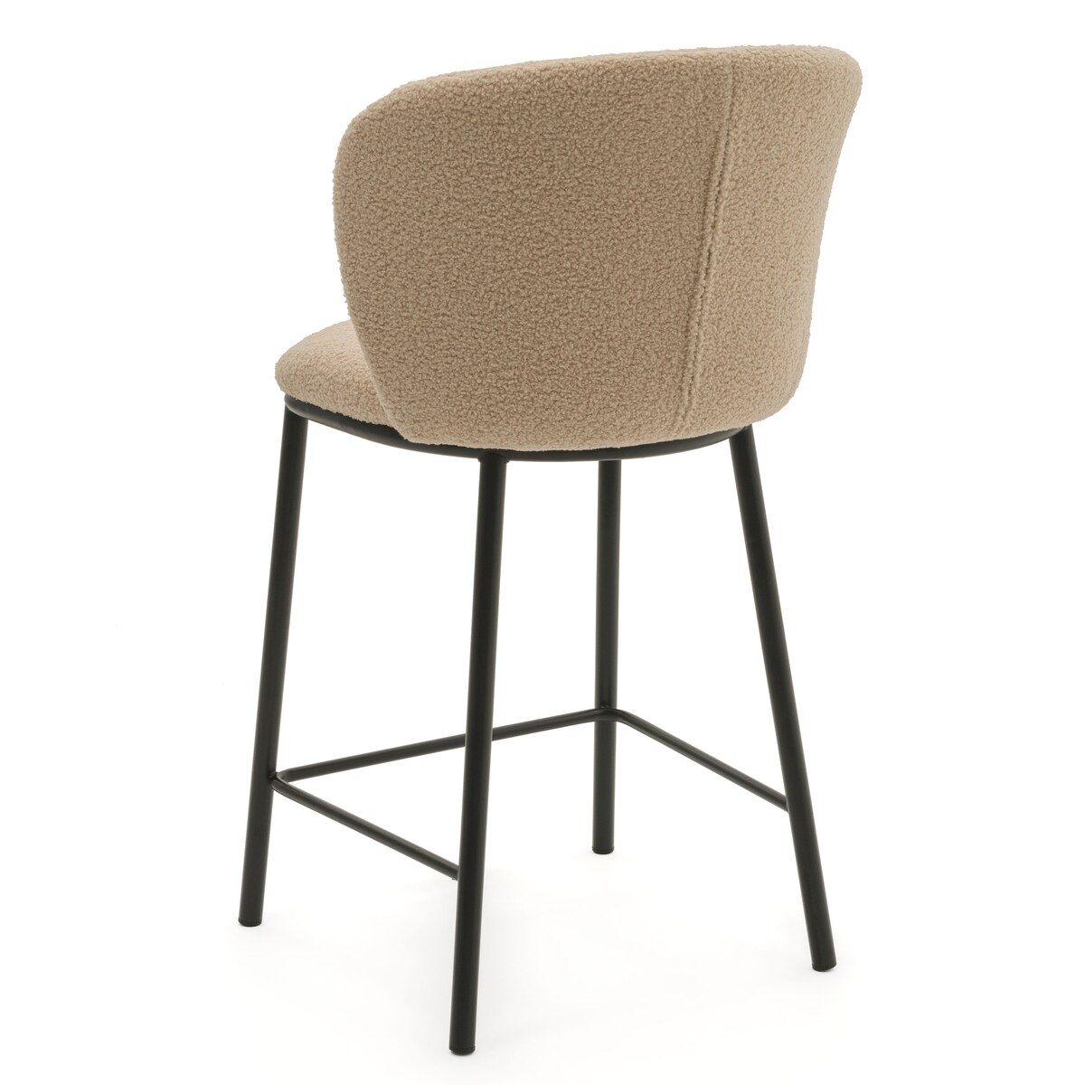 HOKER TAPICEROWANY BOUCLE TEDDY DO SALONU JADALNI BAROWY NOWOCZESNY BARI