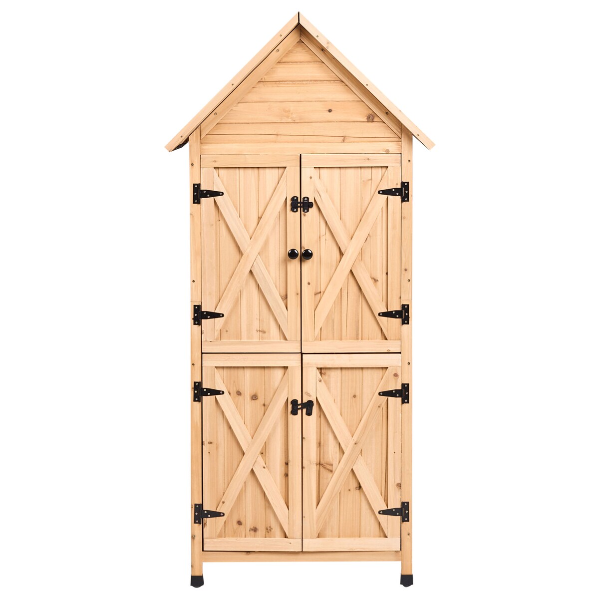 Schowek narzędziowy SENIGA 85 cm 46 cm Drewno jodłowe Naturalny