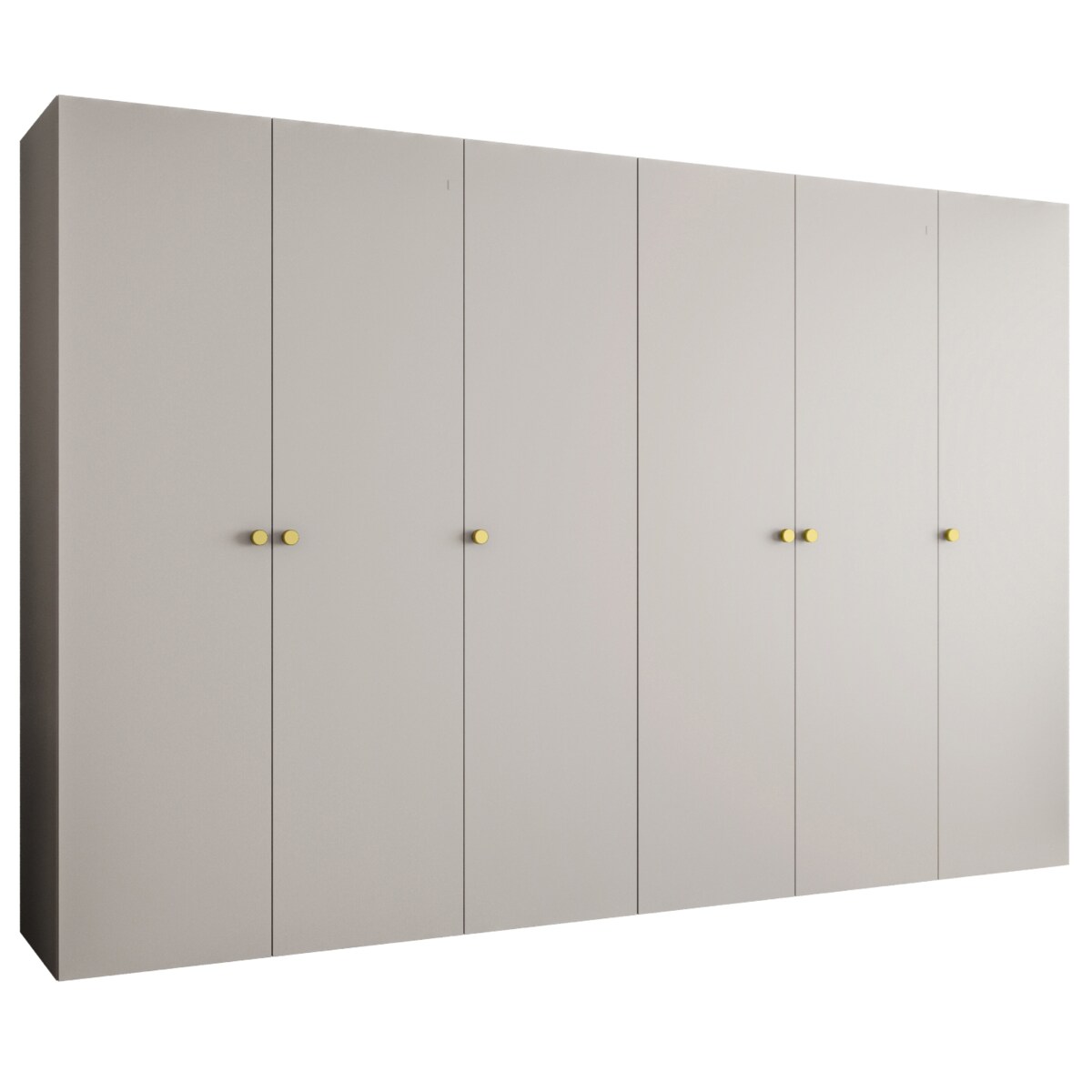 Szafa uchylna otwierana PARMA 1 300 wys. 202 cm Kaszmir + u. Złoty