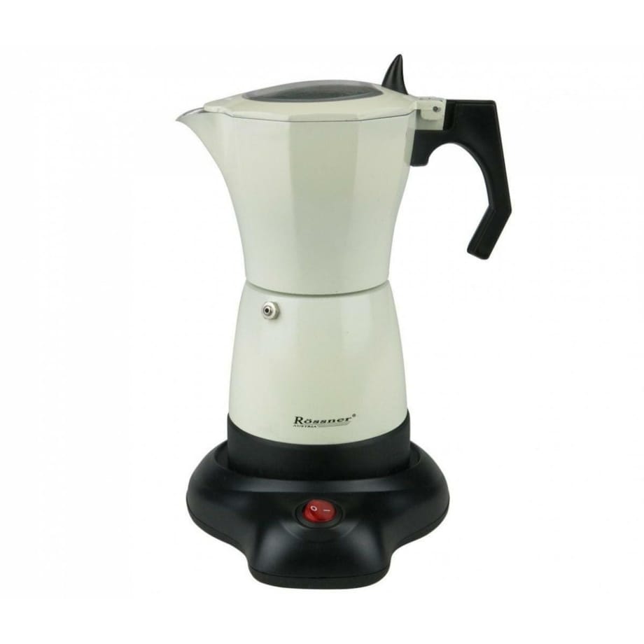 Kawiarka elektryczna kafeterka espresso kremowa ROSSNER