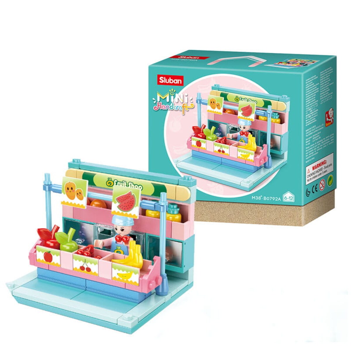 STRAGANIK - mini pokoik klocki - Sluban - 99 elementów