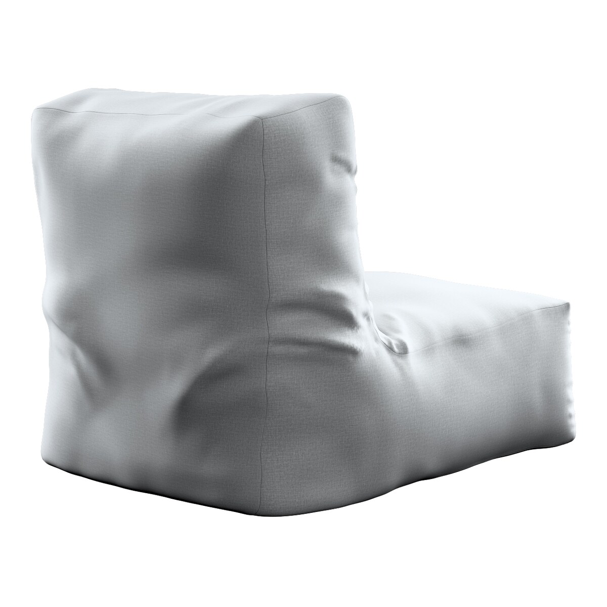 Pufa - fotel, ciemno szary welwet, 67 x 31 x 75 cm, Ingrid