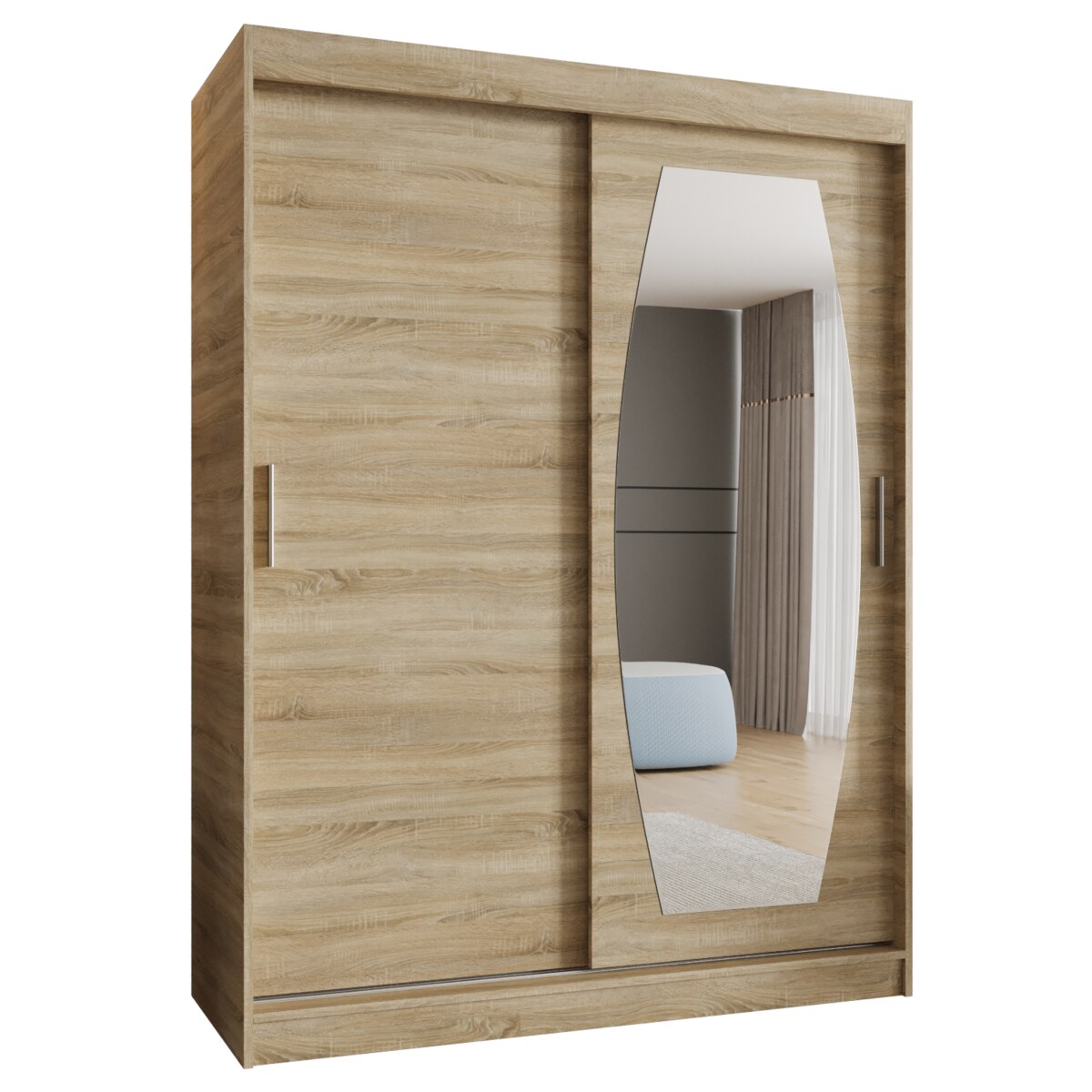 Szafa przesuwna ROSSA 150 sonoma