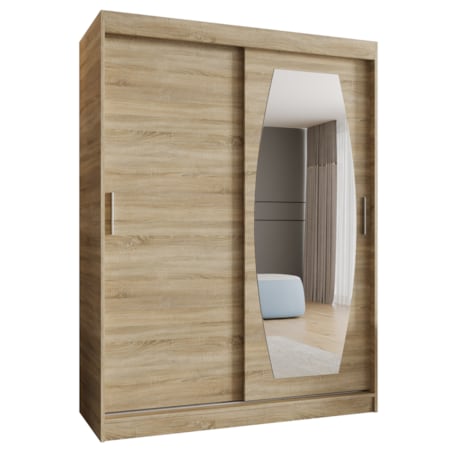 Szafa przesuwna ROSSA 150 sonoma