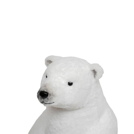 Figurka - mama miś polarny z niedźwiadkami 95 cm