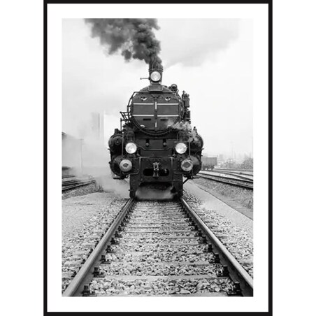 Poster Story, Plakat, Obraz - Stacja Kolejowa, wymiary 30 x 42 cm