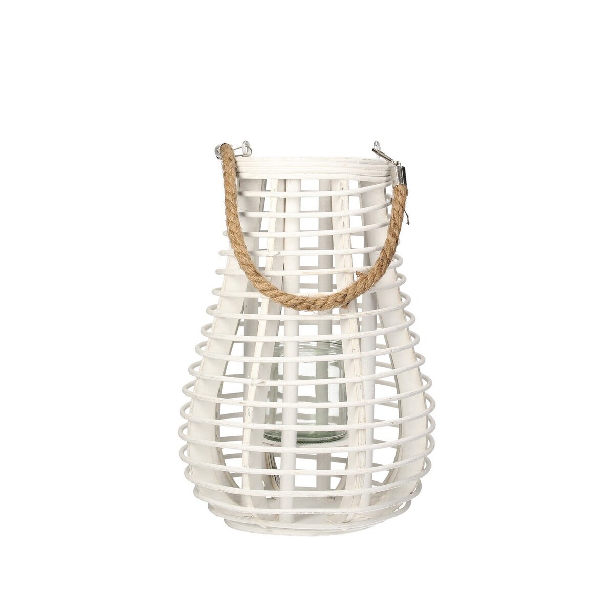 Lampion Vela 33cm white, 23 x 23 x 33 cm