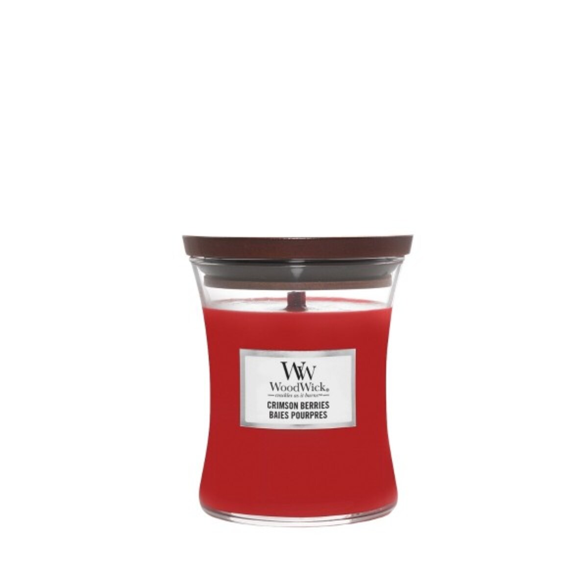 WoodWick świeca mała CRIMSON BERRIES