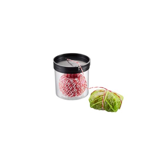 Sznurek wędliniarski z dozownikiem FILIO Biało-czerwony