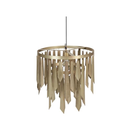 Żyrandol metalowy mosiężny CHAMBAL