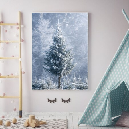 Poster Story, Plakat, Obraz - Żywa Choinka, wymiary 21 x 30 cm