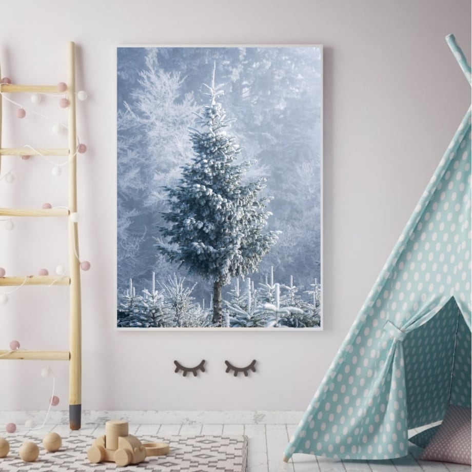 Poster Story, Plakat, Obraz - Żywa Choinka, wymiary 21 x 30 cm