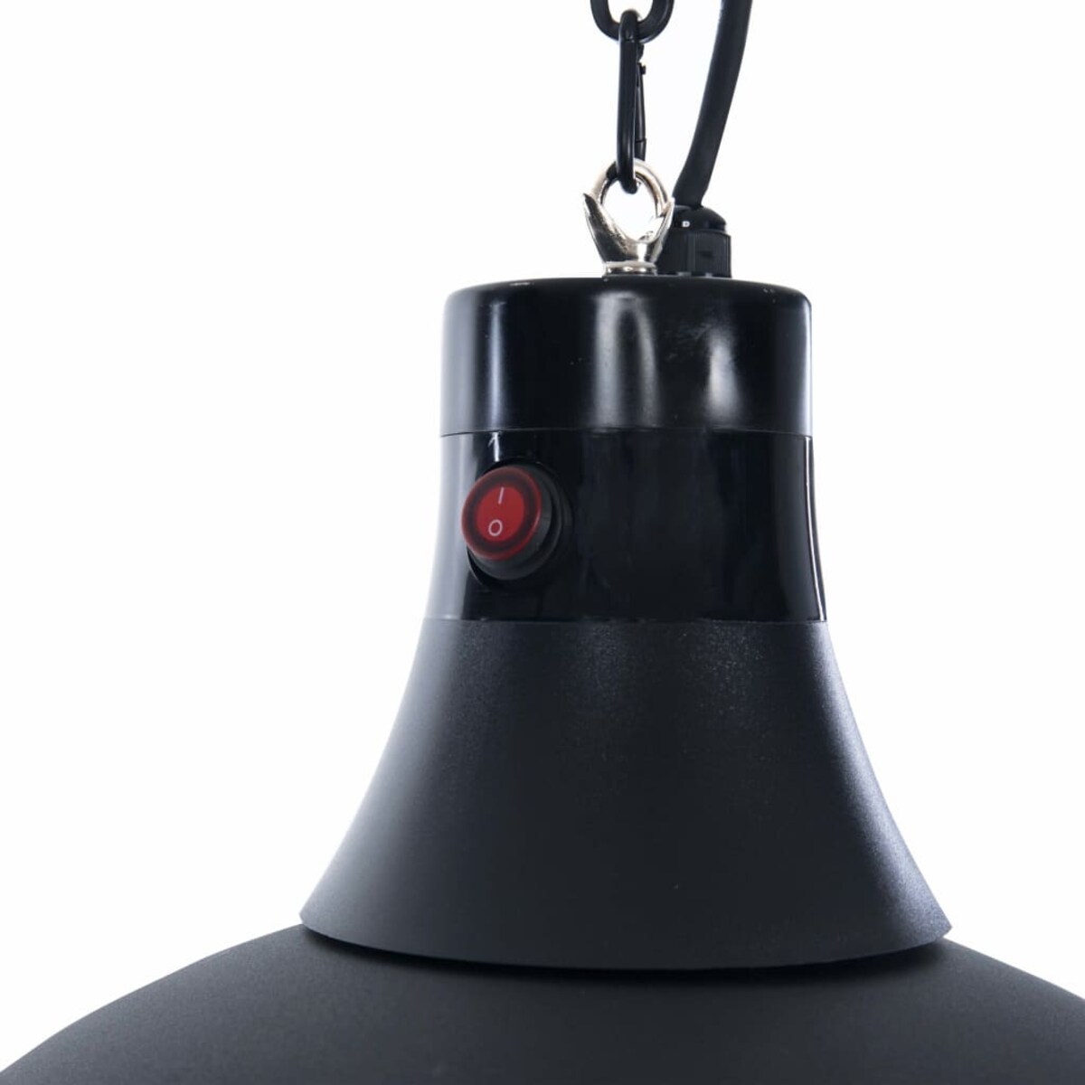 Sunred Grzejnik wiszący Indus II, 2100 W, halogenowy, czarny
