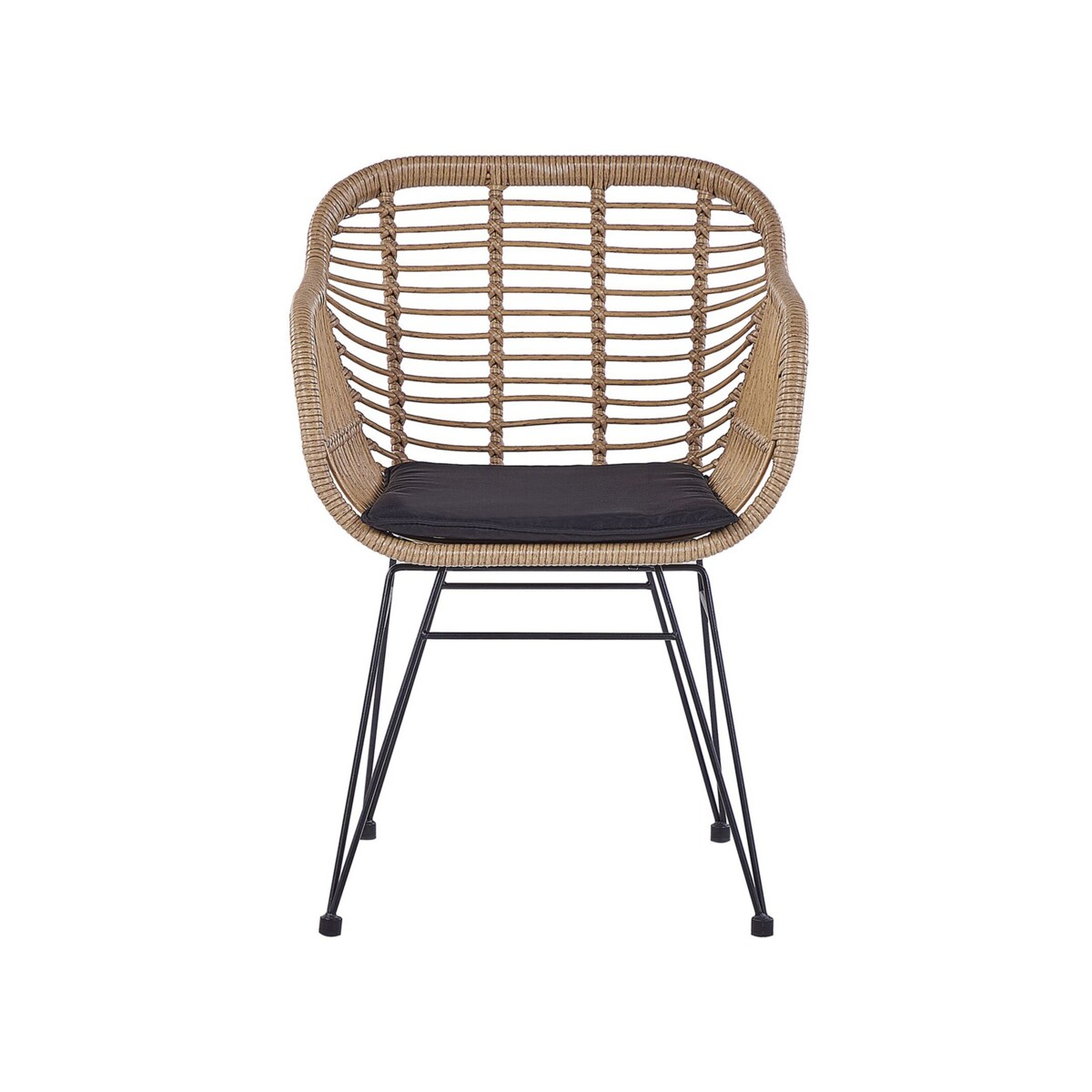 Zestaw mebli balkonowych z technorattanu naturaly TROPEA II