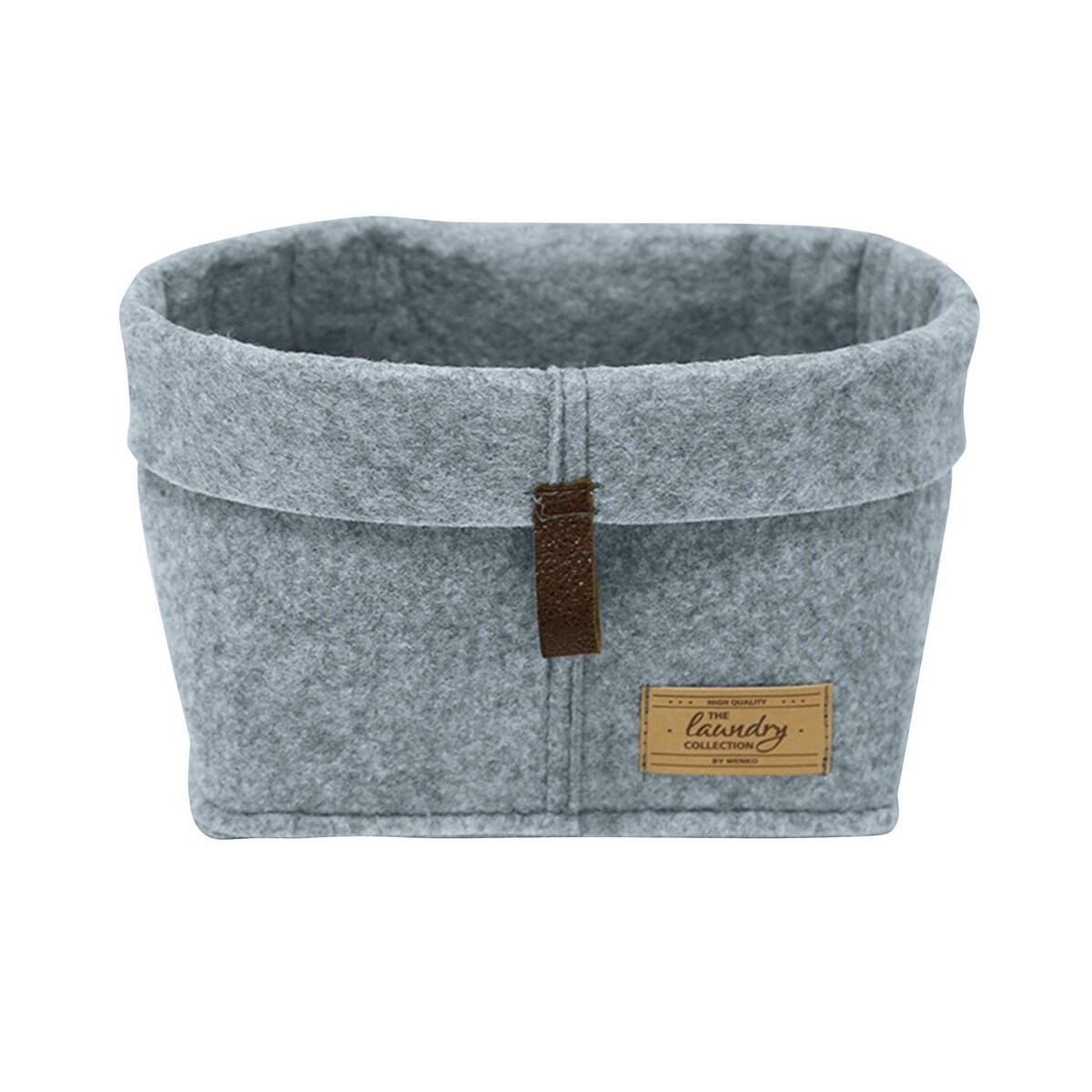 Organizer na kosmetyki i drobne przedmioty FELI, z imitacji filcu, 18 x 13 x 12 cm, WENKO