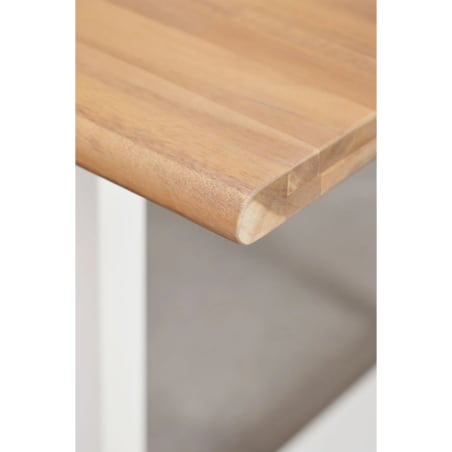 Stół prostokątny na metalowej podstawie 180x90 cm Maupi