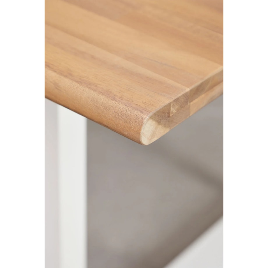 Stół prostokątny na metalowej podstawie 180x90 cm Maupi