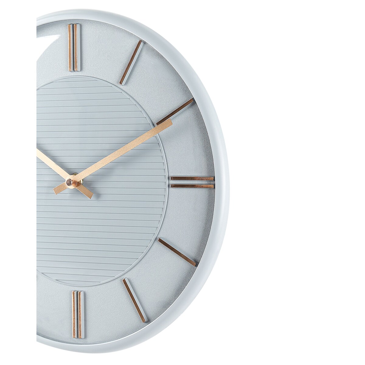 Zegar ścienny ø 34 cm szary DAROCA