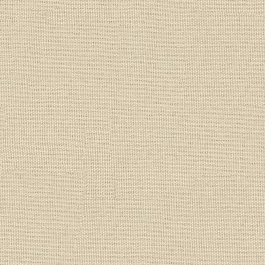 vidaXL Ławka, kremowa, 110x76x80 cm, obita tkaniną