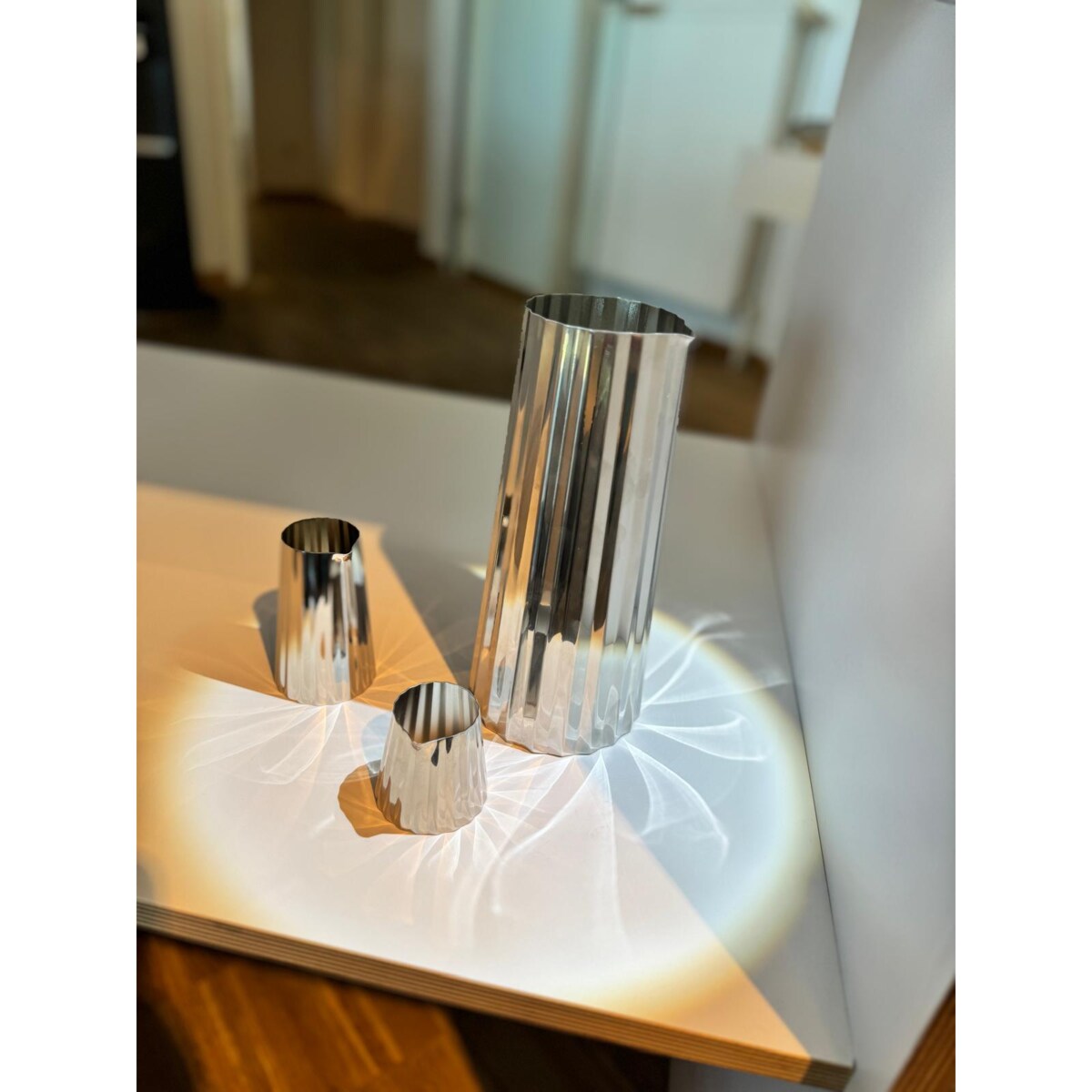 Zestaw mlecznik i cukierniczka STRIPES