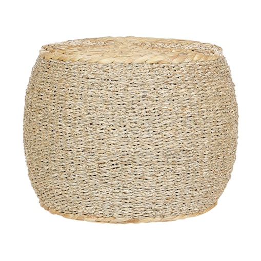 Puf pleciony 40 cm jasny HAIPHONG